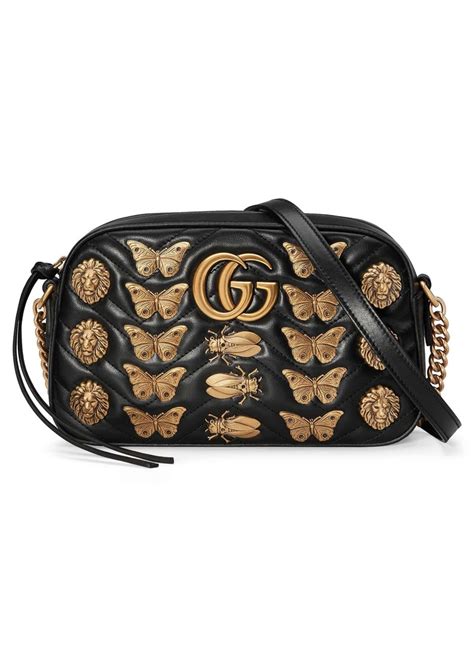 gucci matelasse animal studs bag|gucci matelasse leather shoulder bag.